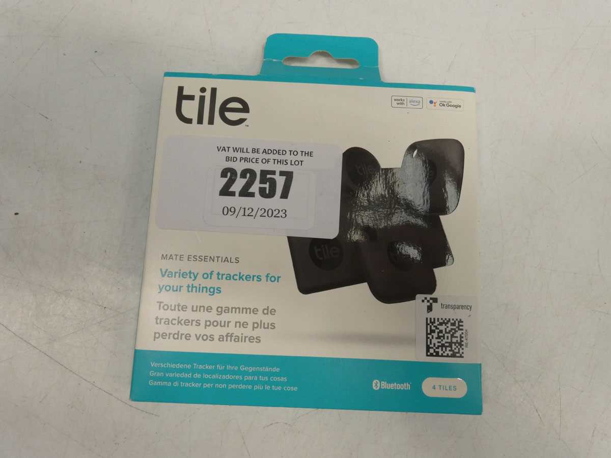 Lot 2257 Tile Mate Essentials 4tile trackers
