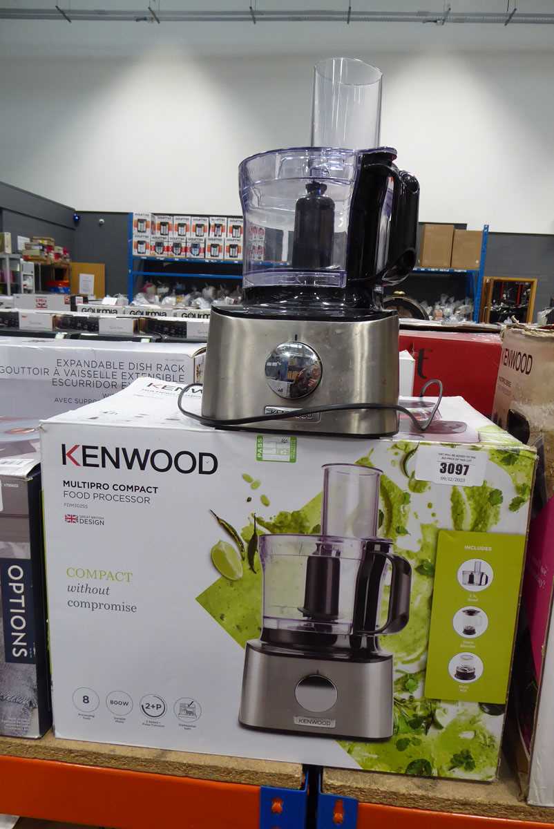 Lot 3097 Kenwood multi pro compact food processor