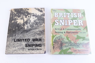 Lot 350 - 2 Vols: Limited War Sniping by Peter R Senich;...