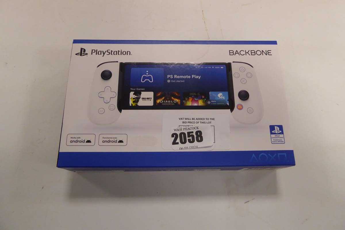 Lot 2058 PlayStation backbone remote play device for