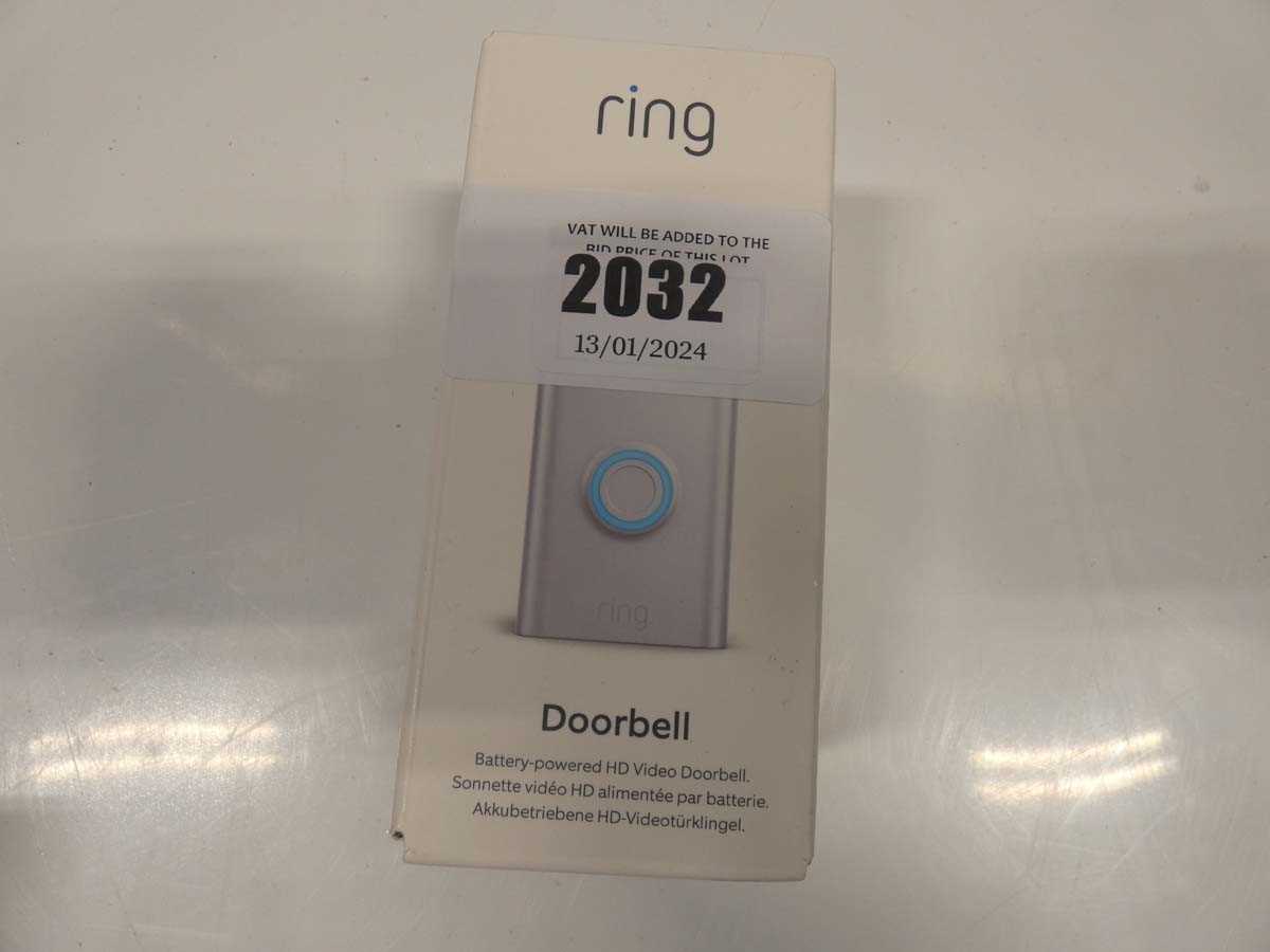 Lot 2032 - Ring Doorbell 2nd Gen