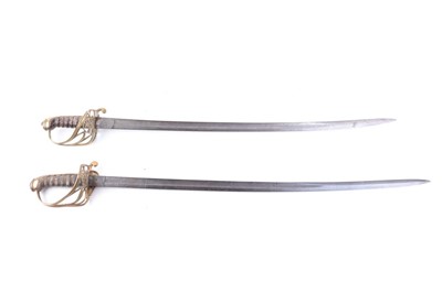 Lot 56 - British 1845 Pattern Infantry Officer's sword,...