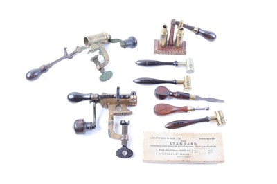 Lot 44 - Two 12 bore roll-turnover tools, together with...