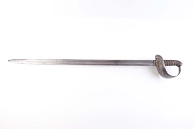 Lot 59 - A Cavalry Trooper's type sword, 32½ ins blade...
