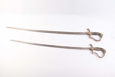 Lot 64 - An Imperial German Cavalry officer's sword, 34...