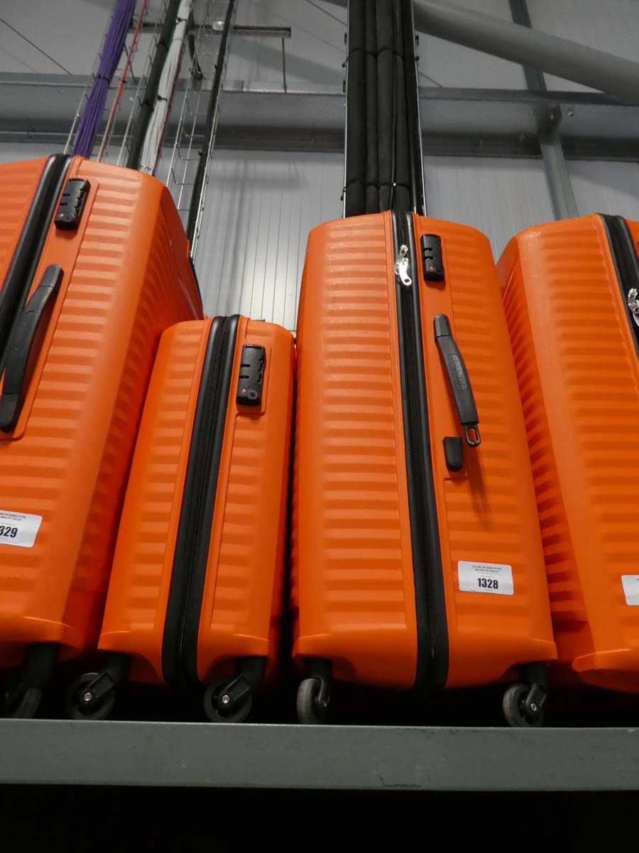 Lot 1328 American Tourister wheeled luggage case in