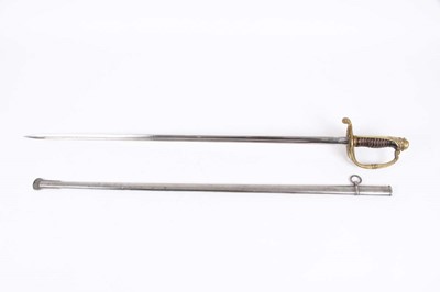 Lot 68 - French 1882 Pattern infantry officer's sword,...