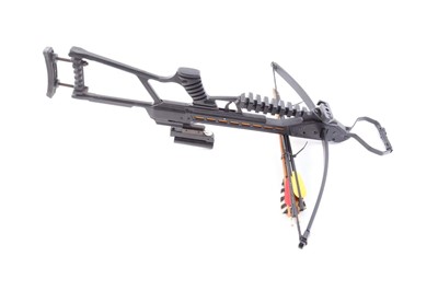 Lot 1090 - Barnett crossbow with sight, and 4 bolts