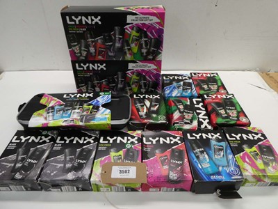 Lot Selection of Lynx toiletry gift sets