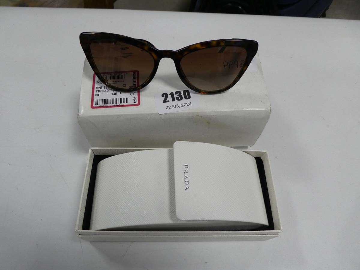 Lot 2130 - Boxed Prada sunglasses SPR01V, with case