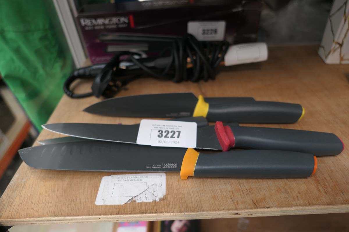Lot 3227 Six Joseph Joseph kitchen knives