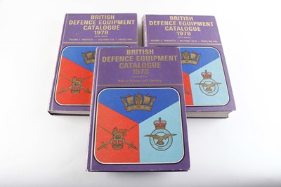 Lot 369 - 3 Vols: British Defence equipment catalogue...