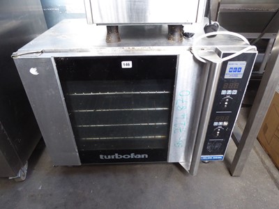 Lot 146 - 80cm electric Blue Seal turbo fan bench top oven