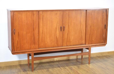 Lot 29 - A 1960's Danish teak sideboard cabinet, the...