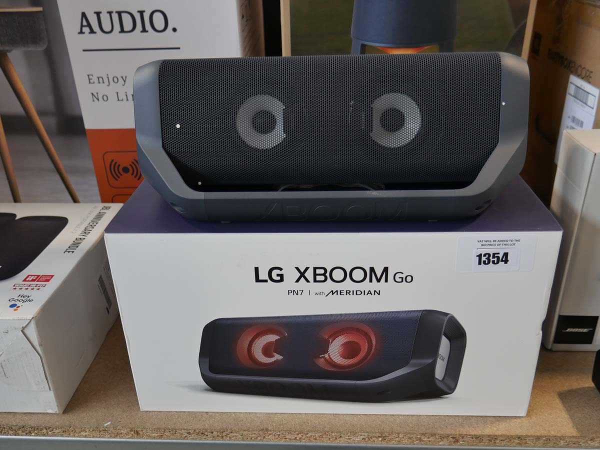 LG XBoom Go portable bluetooth speaker model PN7
