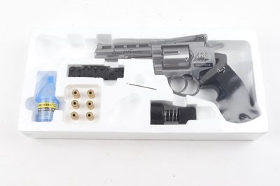 Lot 1607 - 6mm BB ASG Dan Wesson Co2 revolver, 4 ins...