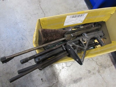 Lot 1665 - Large box of air gun barrels and actions