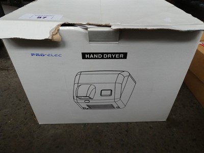 Lot 57 - 2 boxed electric hand dryers