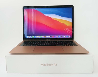 Lot 2003 - MacBook Air 13" 2020 A2337 Rose Gold laptop...