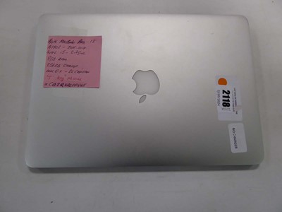 Lot 2014 - MacBook Pro 13" 2017 A1502 Silver laptop with...