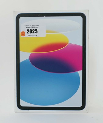 Lot 2025 - *Sealed* iPad 10th Gen A2696 64GB Blue tablet