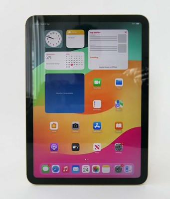 Lot 2057 - iPad 10th Gen 64GB Gold tablet