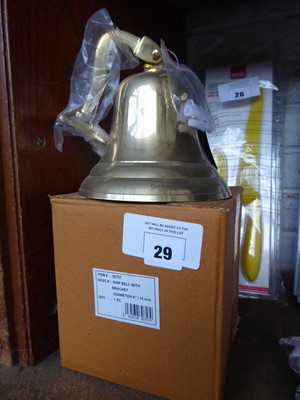 Lot 29 - Buckingham brass ships bell