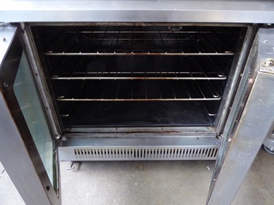 Lot 32 - 90cm electric Falcon solid top cooker with 2...