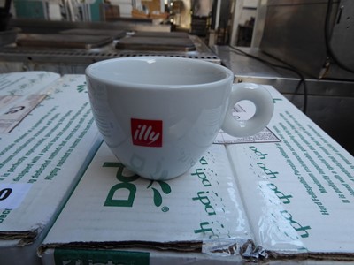 Lot 50 - 3 boxes of IPA Illy coffee cups