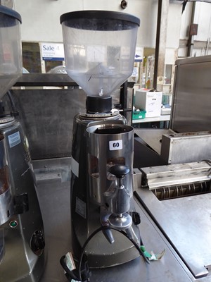 Lot 60 - Mazzer Luigi Royal coffee grinder with hopper...