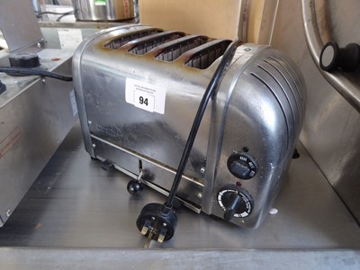 Lot 94 - 4 slice Dualit toaster