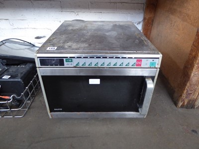 Lot 189 - 42cm Sanyo microwave oven