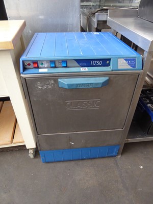 Lot 196 - 59cm Classic H750 under counter washer