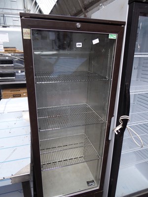 Lot 206 - 60cm Osborne single door display chiller