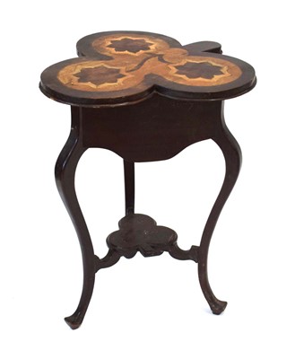 Lot 2 - A late 19th century Irish(?) occasional table,...