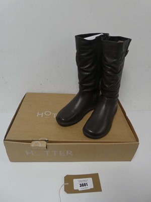 Lot 3601 - 1 x ladies Hotter boots, UK 4