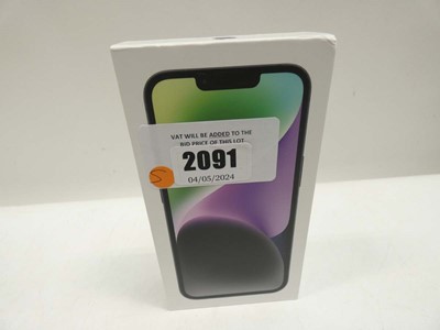 Lot 2091 - *Sealed* iPhone 14 128GB Midnight