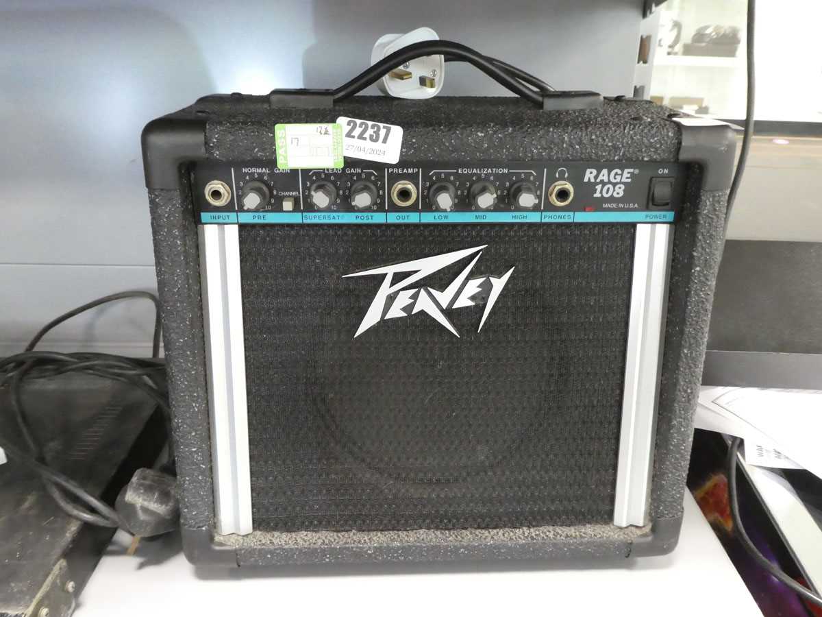 Lot 2237 Peavey Rage 108 amplifier