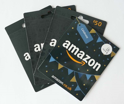Lot 3 - Amazon (x4) - Total face value £200
