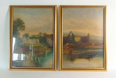 Lot 175 - Henry Harris (British, 1852-1926), a pair of...