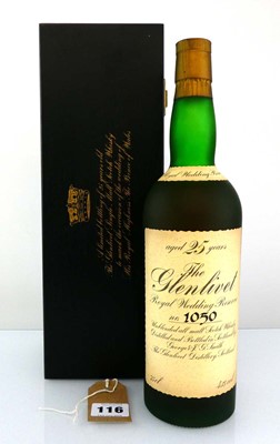 Lot 97 - A bottle of The Glenlivet Royal Wedding...