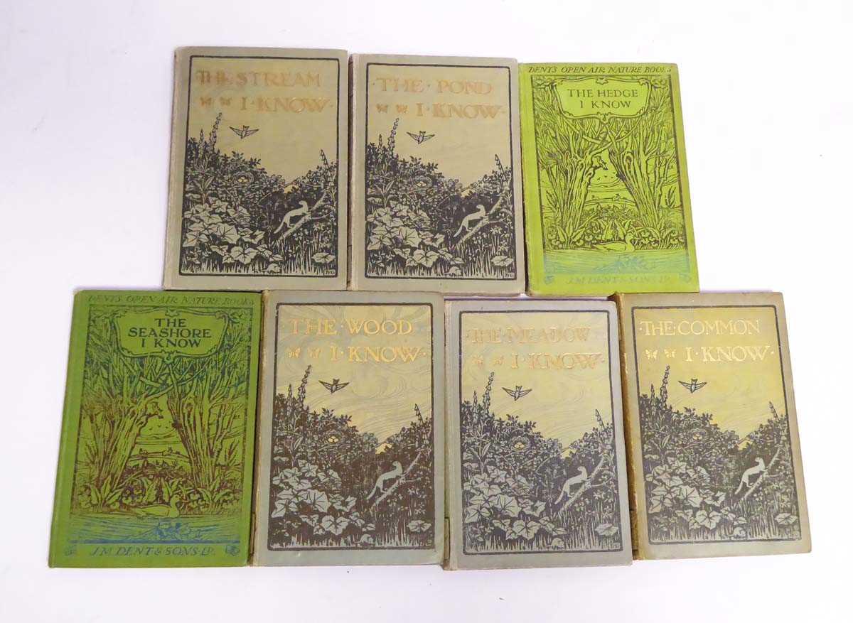 Lot 225 - Set of 7 Dent's Nature books consisting of The...