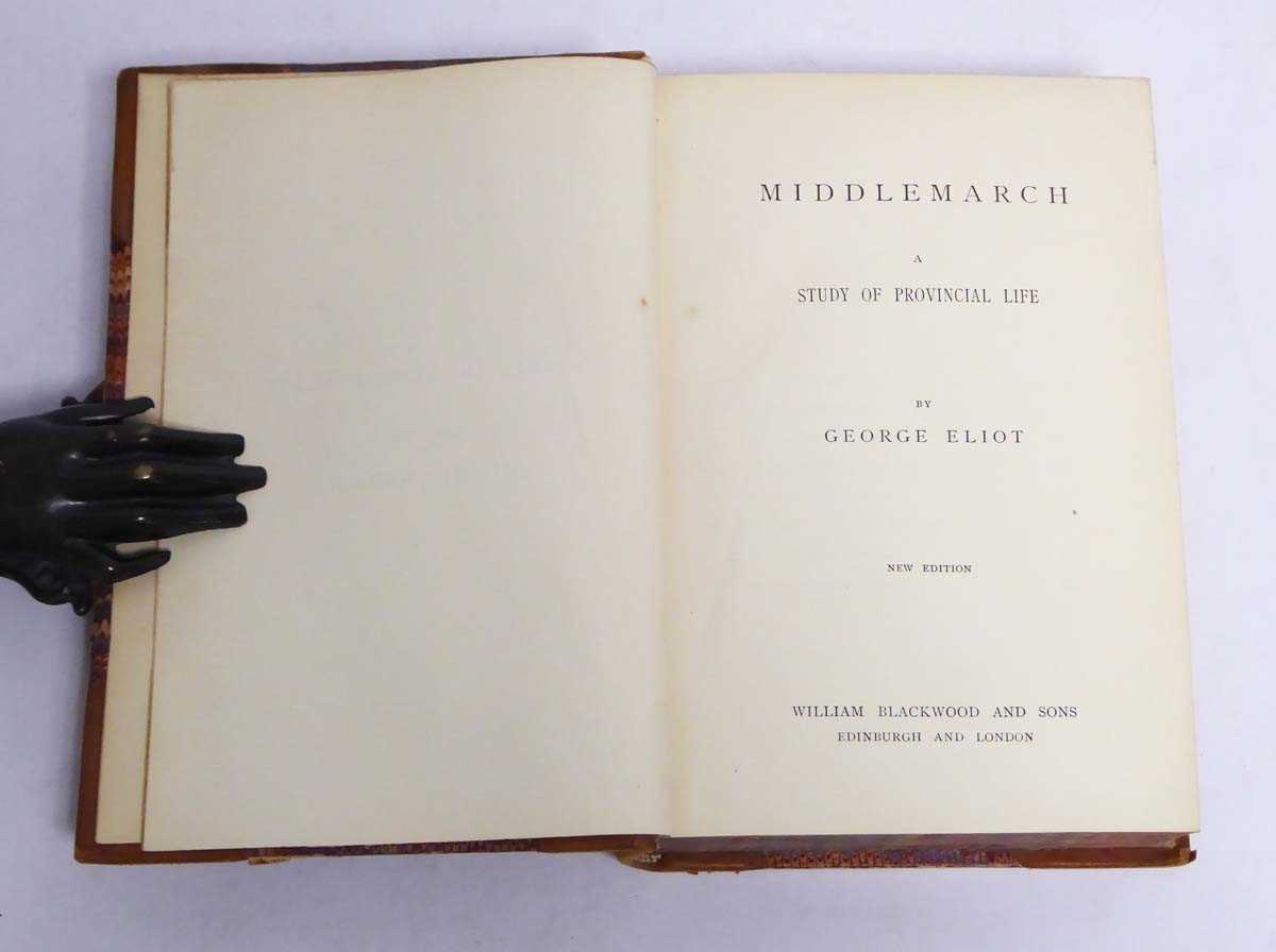 Lot 235 - Middlemarch by George Eliot (Blackwood and...