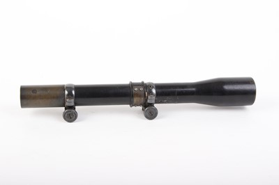 Lot 4 - British military rifle scope with broad arrow...