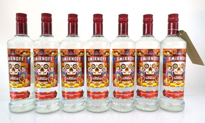 Lot 10 - 7 bottles of Smirnoff Spicy Tamarind Vodka 30%...