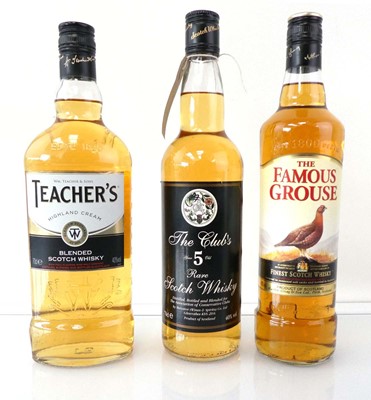 Lot 12 - 3 bottles of Scotch Whisky, 1x Association of...