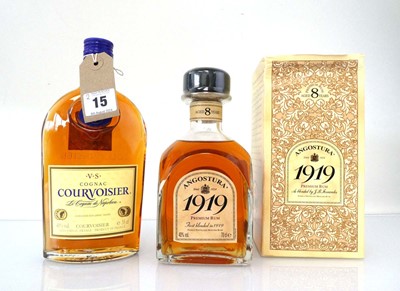 Lot 15 - 2 bottles, 1x Angostura 1919 8 Year Old...