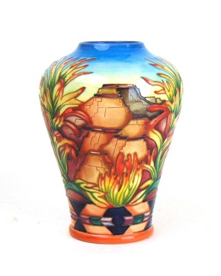 Lot 201 - A 2000 Moorcroft vase by Philip Gibson...