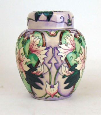 Lot 200 - A 2001 Moorcroft ginger jar and cover...