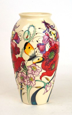 Lot 203 - A 2011 Moorcroft vase by Emma Bossons...